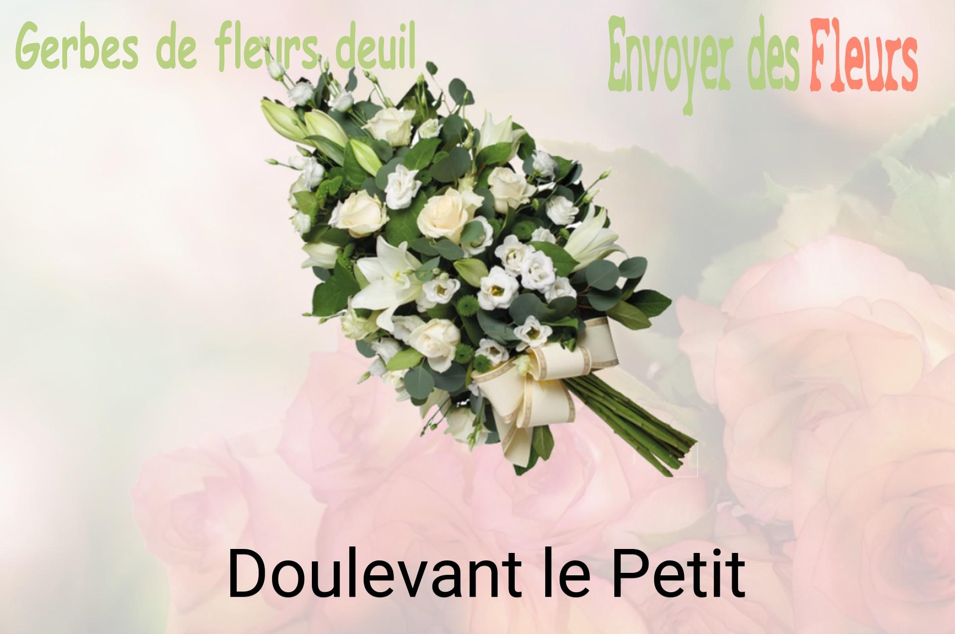 Gerbe de fleurs de deuil livrée à Doulevant-le-Petit
